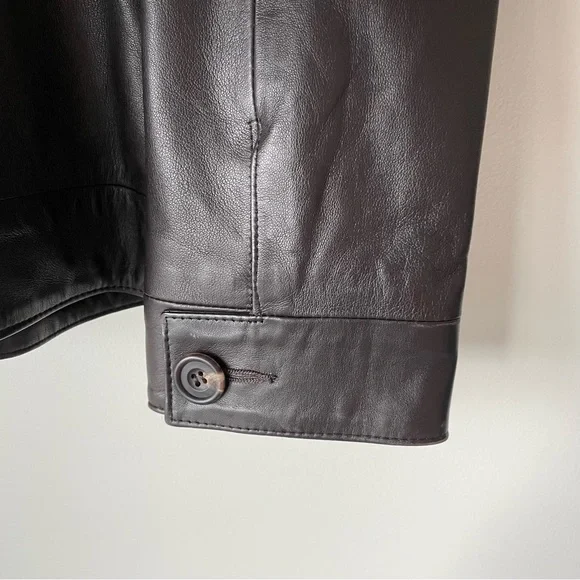 Eskandar Leather Jacket with Silk Lining - Picture 7 of 12